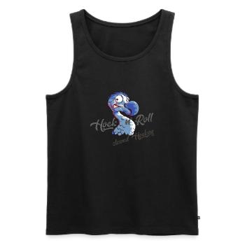 Hock 'n' Roll HOCKEY - Men's Premium Organic Tank Top - black - Front - Michal (187cm)