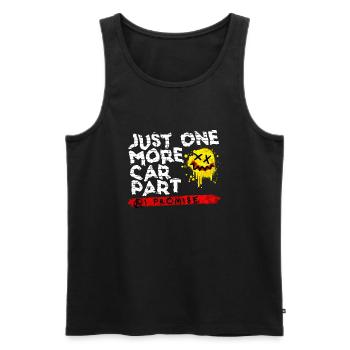 Automotive Mechatronics Technician Garage Garage Car - Men's Premium Organic Tank Top - black - Front - Michal (187cm)