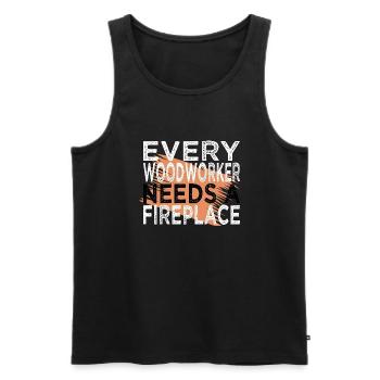 birthday present idea john carpenter tshirts - Men's Premium Organic Tank Top - black - Front - Michal (187cm)