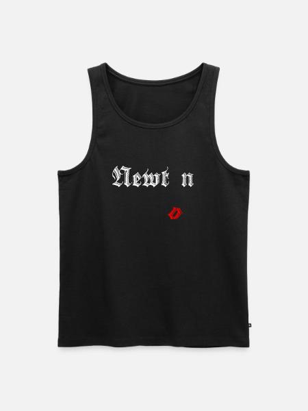 Isaac Newton - Men's Premium Organic Tank Top - black