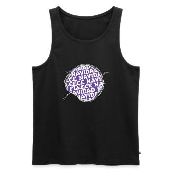 cool present christmas vacation bedroom - Men's Premium Organic Tank Top - black - Front - Michal (187cm)