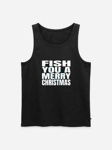 Dinosaur Tshirt Carolina Fishing Boat - Men's Premium Organic Tank Top - black