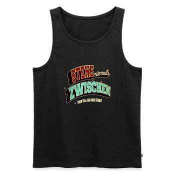 chihuahua geek humor lustiger spruch cool - Männer Premium Bio Tank Top - Schwarz - Vorne - Michal (187cm)
