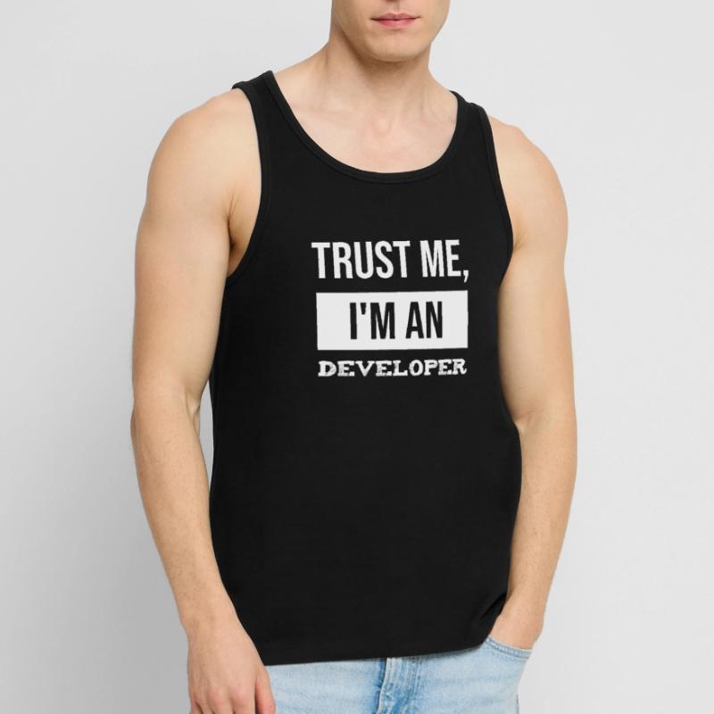 Developer Datentechniker IT Informatik Entwickler Männer Premium Bio Tank Top