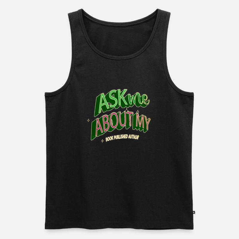 computer language birthday - Männer Premium Bio Tank Top - Schwarz