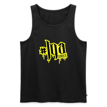 Jga 2025 - Männer Premium Bio Tank Top - Schwarz - Vorne - Michal (187cm)