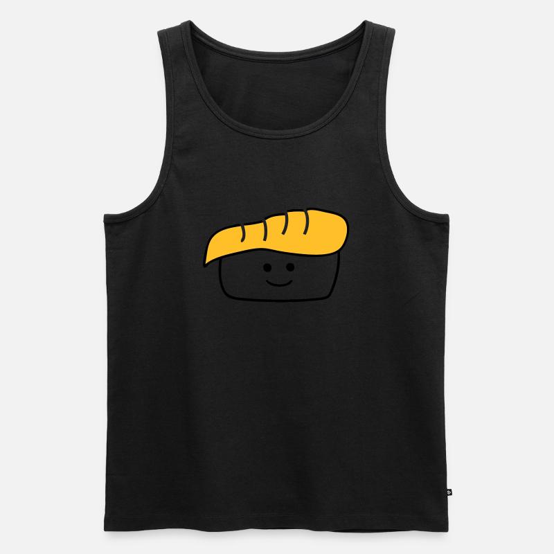 Nigiri-Sushi - Männer Premium Bio Tank Top - Schwarz