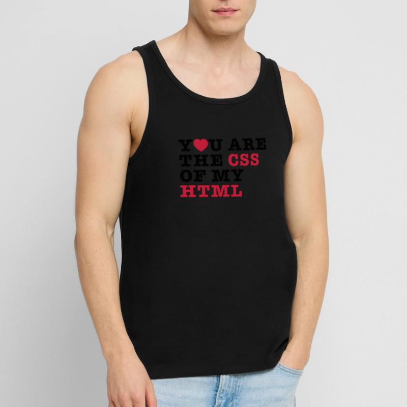 vous êtes le css de mon html Débardeur bio Premium Homme