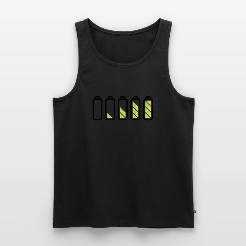 battery_loading Männer Premium Bio Tank Top