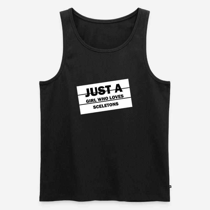 Dancing Dance Music - Männer Premium Bio Tank Top - Schwarz
