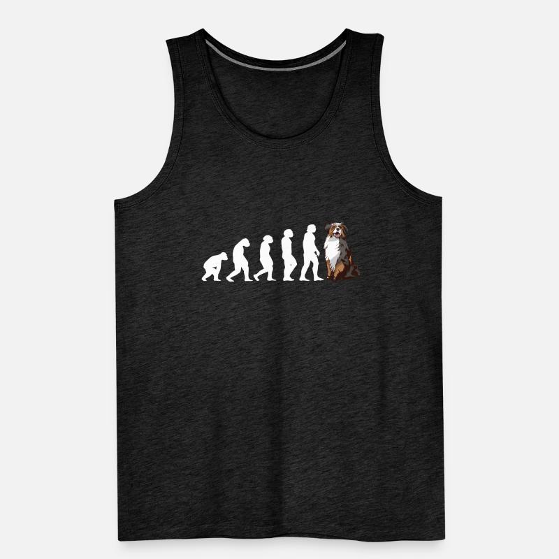 Dog Evolution Aussie Men's Premium Organic Tank Top