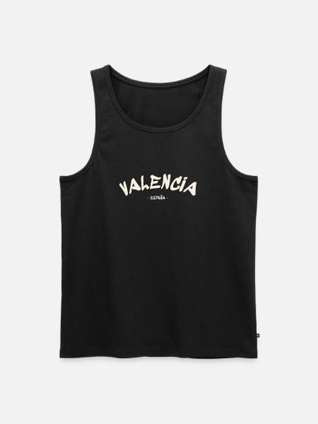 Valencia - Espana - Spain - Spanien - Männer Premium Bio Tank Top - Schwarz