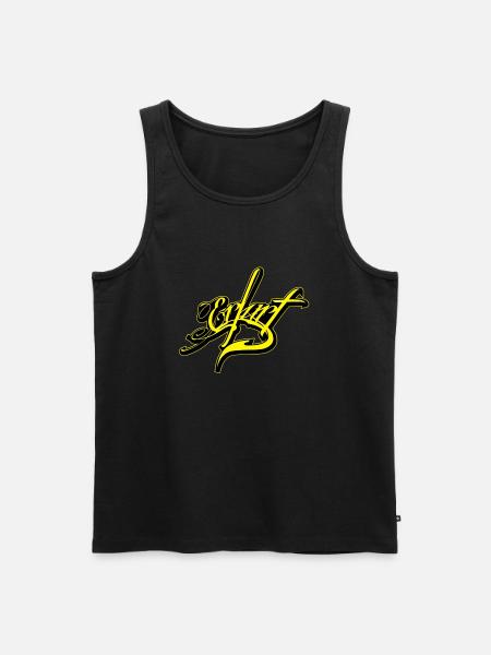 erfurt - Men's Premium Organic Tank Top - black