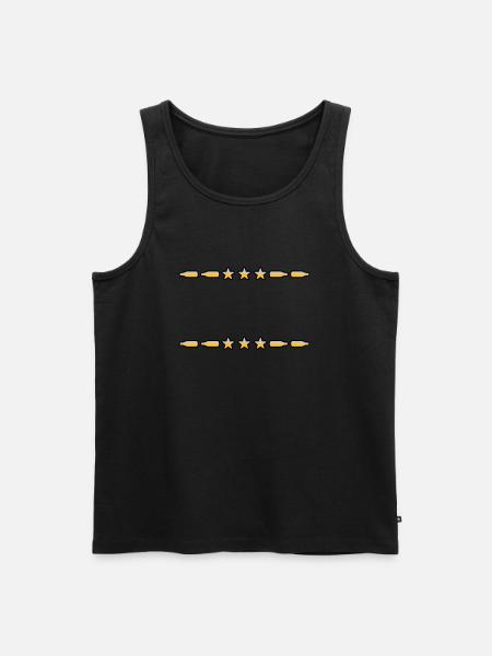 Text Frame Beer Bottles - Men's Premium Organic Tank Top - black