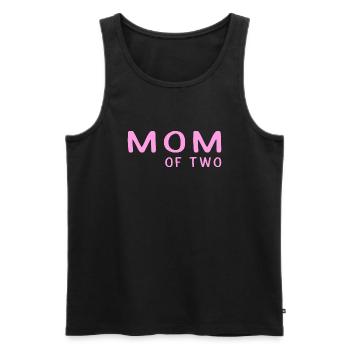 Maman dictons cadeau maman maman maman - Débardeur bio Premium Homme - noir - Devant - Michal (187cm)