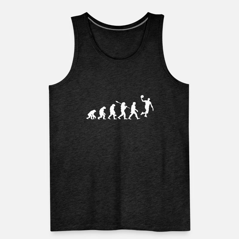 Évolution Du Basket-ball Cadeau Débardeur bio Premium Homme