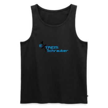 Auto Schrauber KFZ-Mechaniker - Männer Premium Bio Tank Top - Schwarz - Vorne - AI Model Male 178 light (178cm)