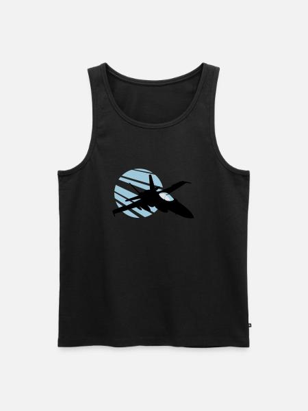 fighter - Débardeur bio Premium Homme - noir