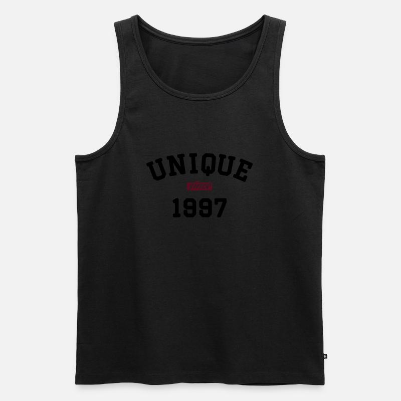 Unique Since 1997 - Männer Premium Bio Tank Top - Schwarz