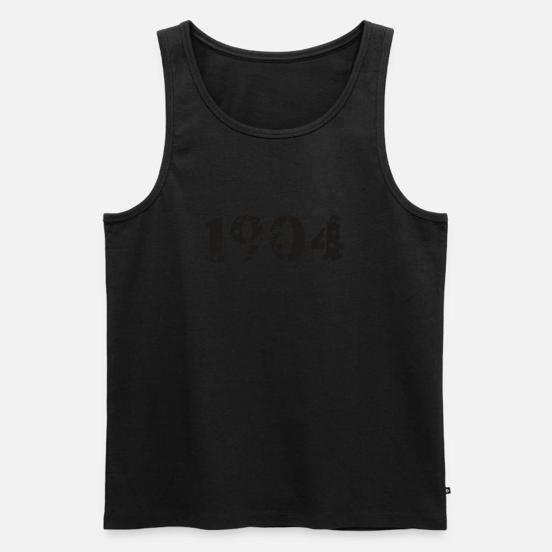 1904 - Männer Premium Bio Tank Top - Schwarz