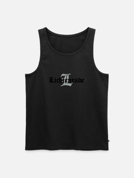 lichtenrade - Männer Premium Bio Tank Top - Schwarz