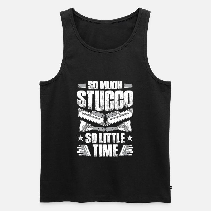 Plasterer plasterer plasterer plasterer plasterer - Men's Premium Organic Tank Top - black