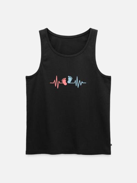 Baby - Men's Premium Organic Tank Top - black