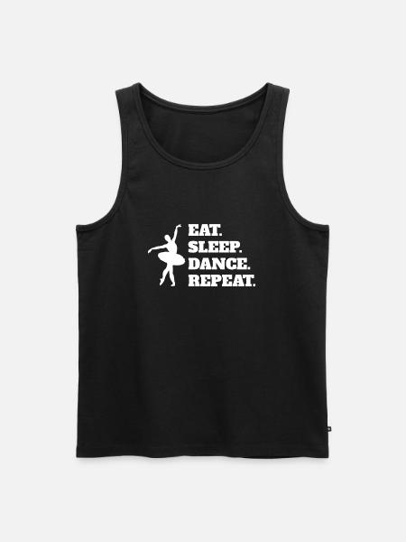 Ballet Dancer Gift Dance Ballerina Dance Class - Débardeur bio Premium Homme - noir
