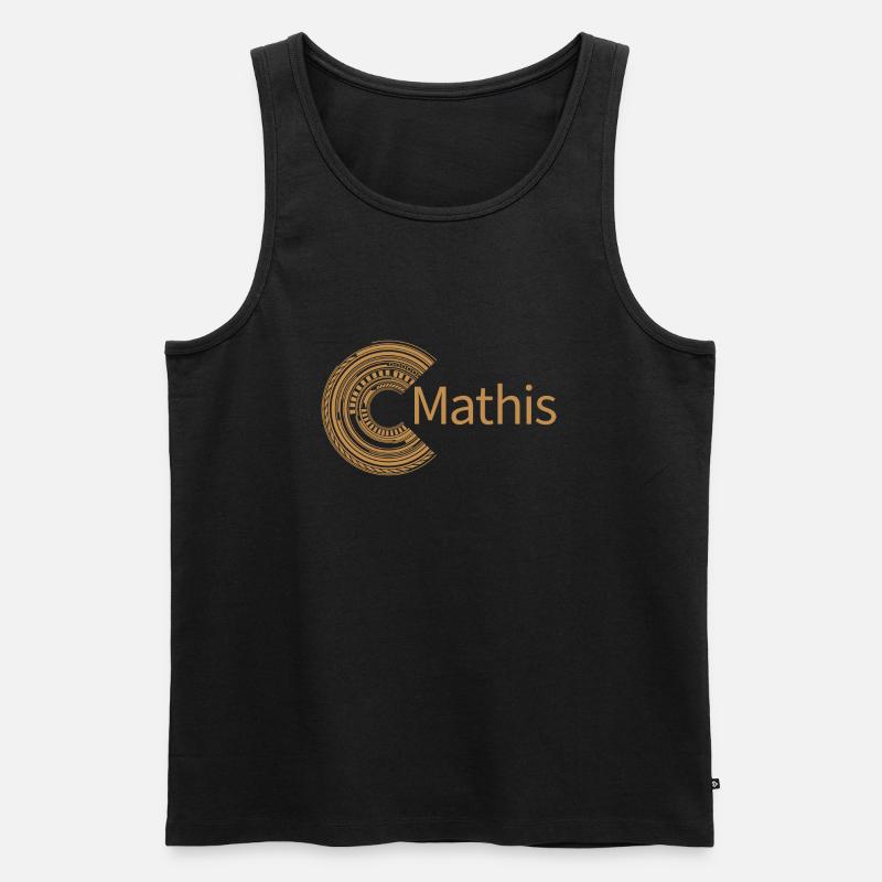 Für Mathis - Männer Premium Bio Tank Top - Schwarz
