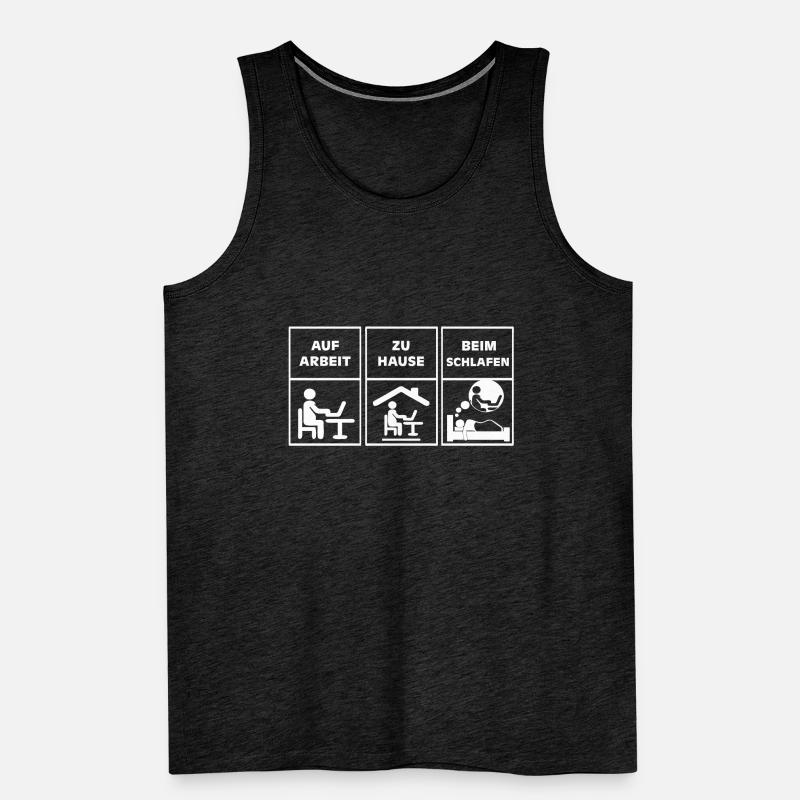 Alltag Programmierer Männer Premium Bio Tank Top