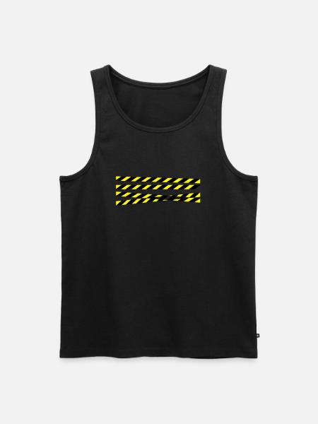 ansperrband__f2 - Men's Premium Organic Tank Top - black