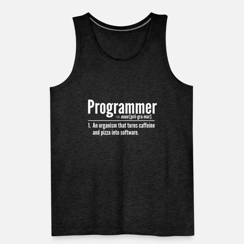 Programmierer Männer Premium Bio Tank Top