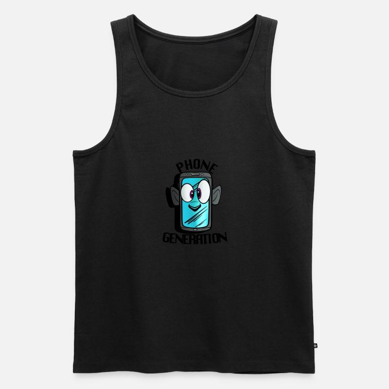Handy - Männer Premium Bio Tank Top - undefined