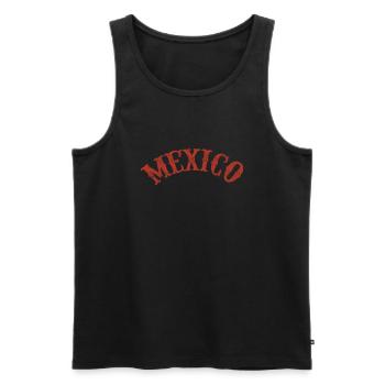 Mexico - Men's Premium Organic Tank Top - black - Front - AI Model Male 178 light (178cm)