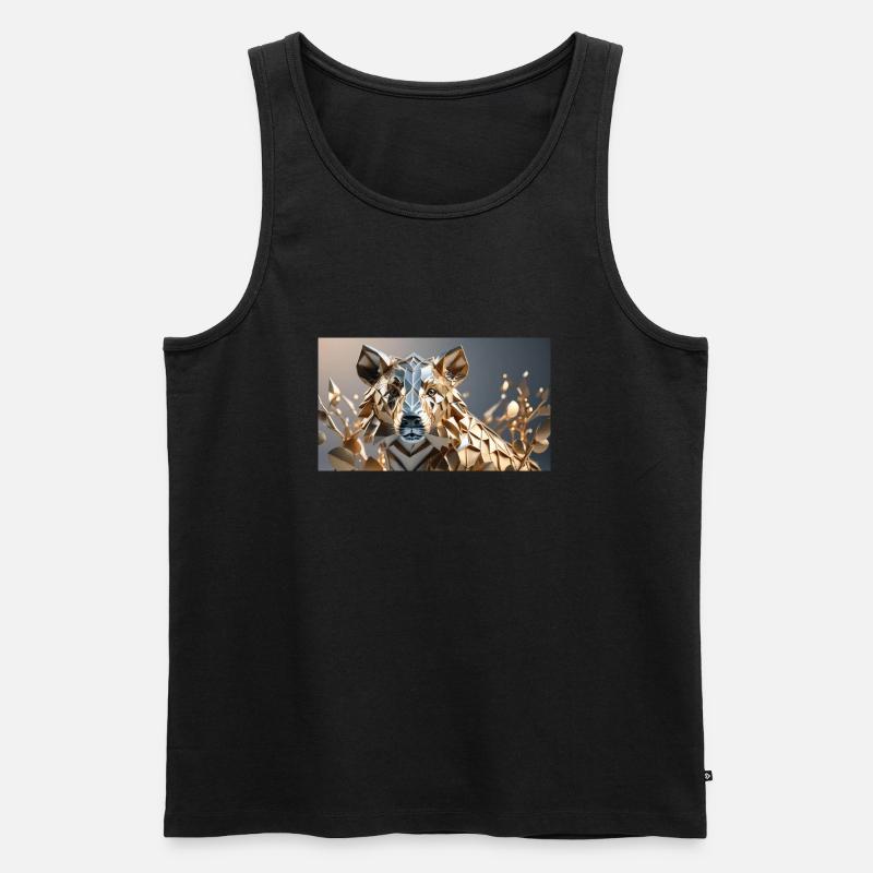 Firefly - Männer Premium Bio Tank Top - Schwarz