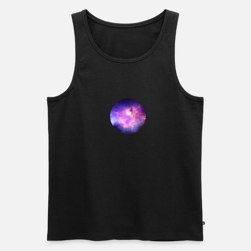 Raum-020 - Männer Premium Bio Tank Top - Schwarz