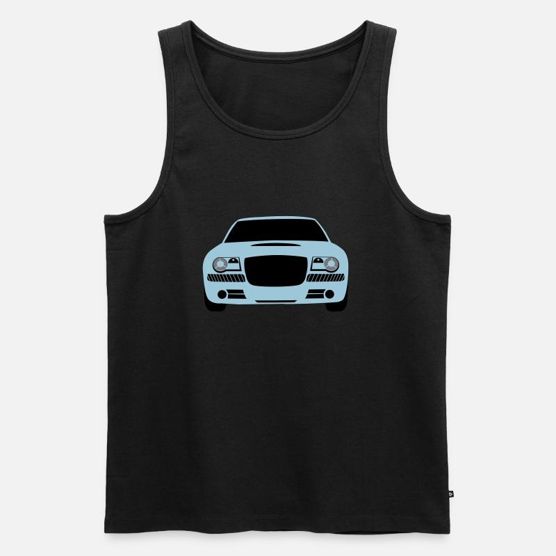 Car Auto - Männer Premium Bio Tank Top - Schwarz