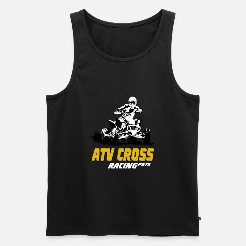Quad Racing - ATV Racer - Männer Premium Bio Tank Top - undefined