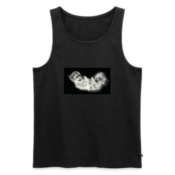 Nocturnal/Lost [First] - Men's Premium Organic Tank Top - black - Front - AI Model Male 178 light (178cm)