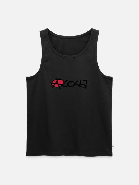 aloha - Men's Premium Organic Tank Top - black