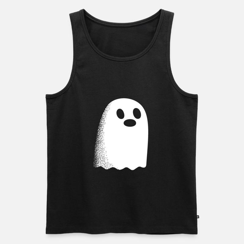 Geist - Männer Premium Bio Tank Top - Schwarz