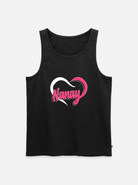 Philippines - Nanay - Men's Premium Organic Tank Top - black