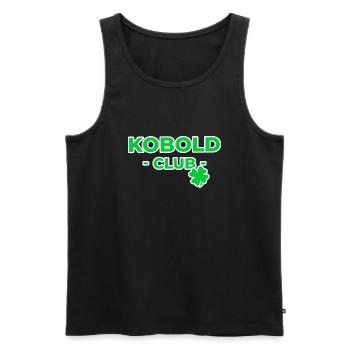 Kobold Clus - St Patrick's Day Irland - Männer Premium Bio Tank Top - Schwarz - Vorne - Michal (187cm)