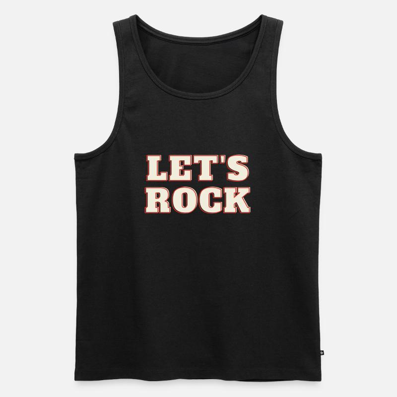 Faisons du rock - Débardeur bio Premium Homme - noir