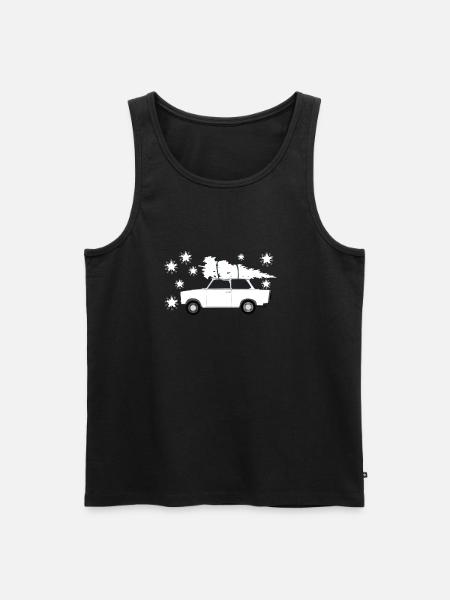Weihnachten - Männer Premium Bio Tank Top - Schwarz