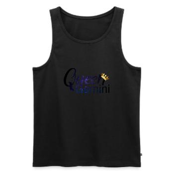 Signe astrologique Gémeaux / Zodiac Gémeaux - Débardeur bio Premium Homme - noir - Devant - AI Model Male 178 light (178cm)