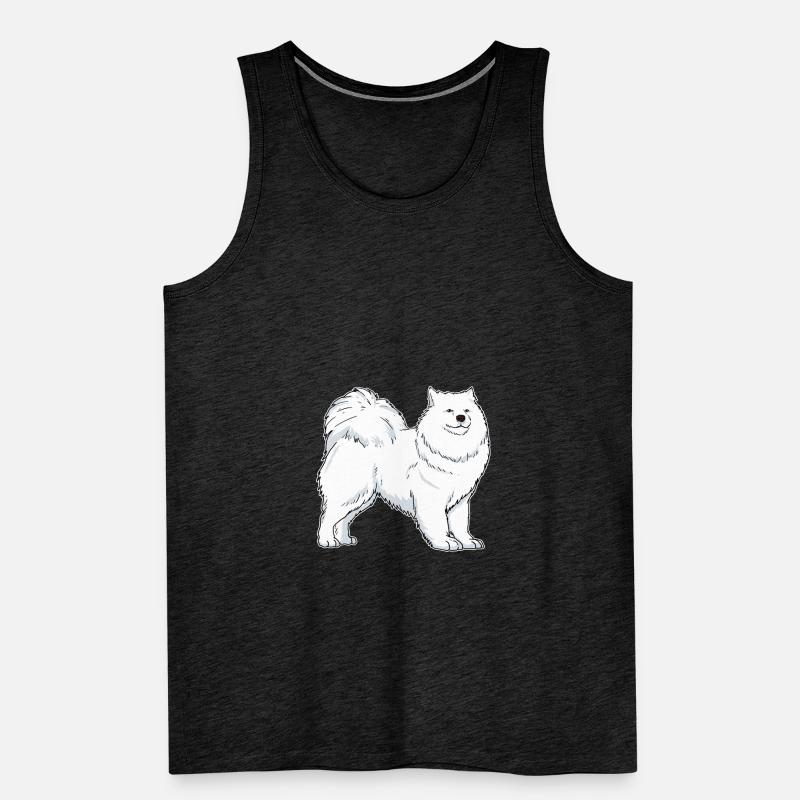Samojede Hunde Hundehalter Geschenkidee Männer Premium Bio Tank Top