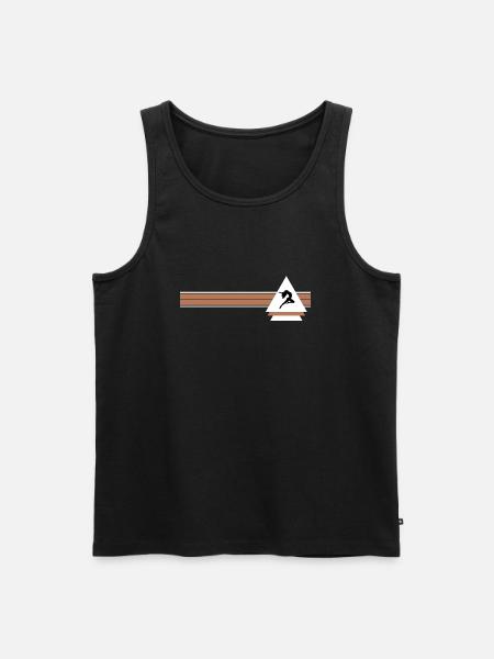 Dancing Dance Music - Men's Premium Organic Tank Top - black
