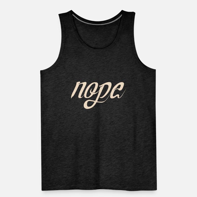 Nope - Dites simplement non! Débardeur bio Premium Homme