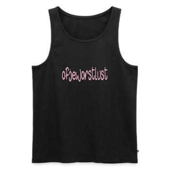 Never mind - Men's Premium Organic Tank Top - black - Front - Michal (187cm)